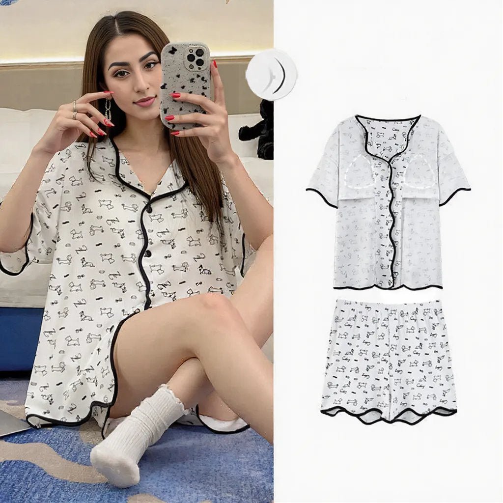 Pajamas Just Got Cuter – Built - In Bra Edition! - Zero Bra