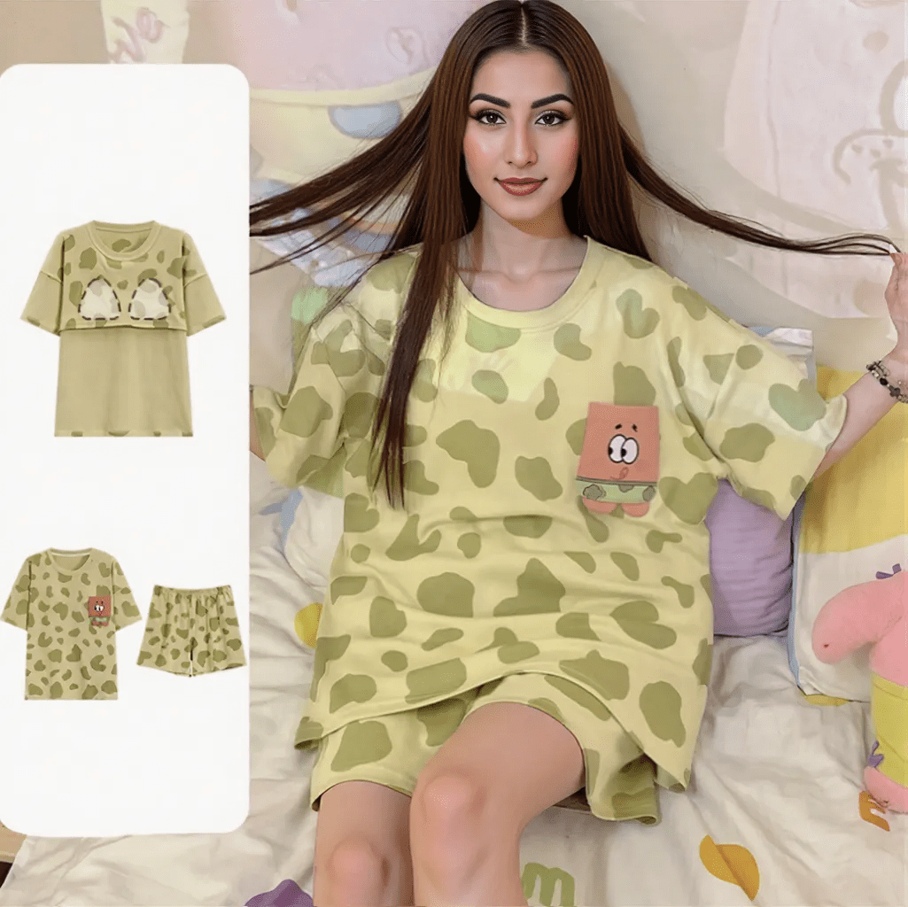 Patrick Pocket PJ Set – With Padded Cozy Fun - Zero Bra