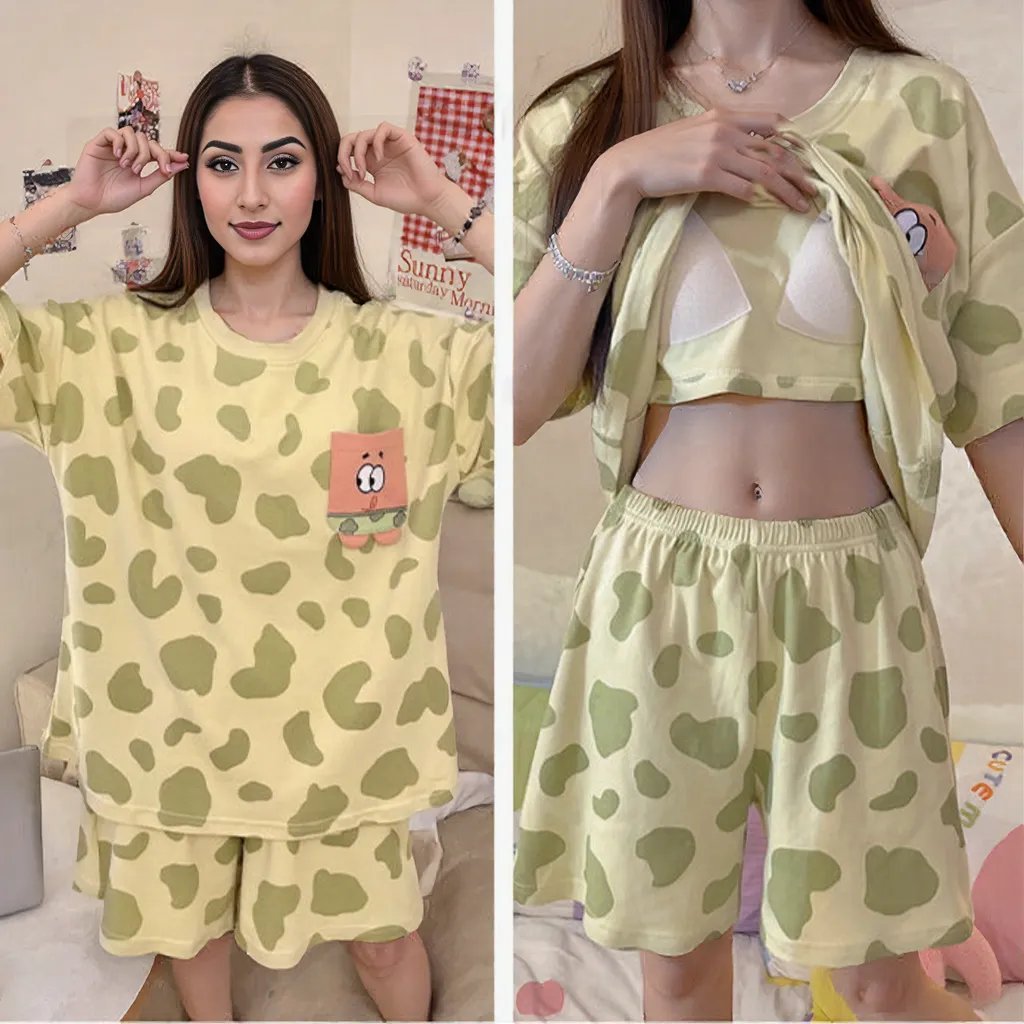 Patrick Pocket PJ Set – With Padded Cozy Fun - Zero Bra