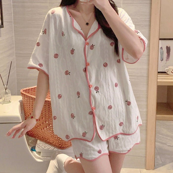 Peachy Comfy Pajama Set โ Built - In Bra Included! - Zero Bra
