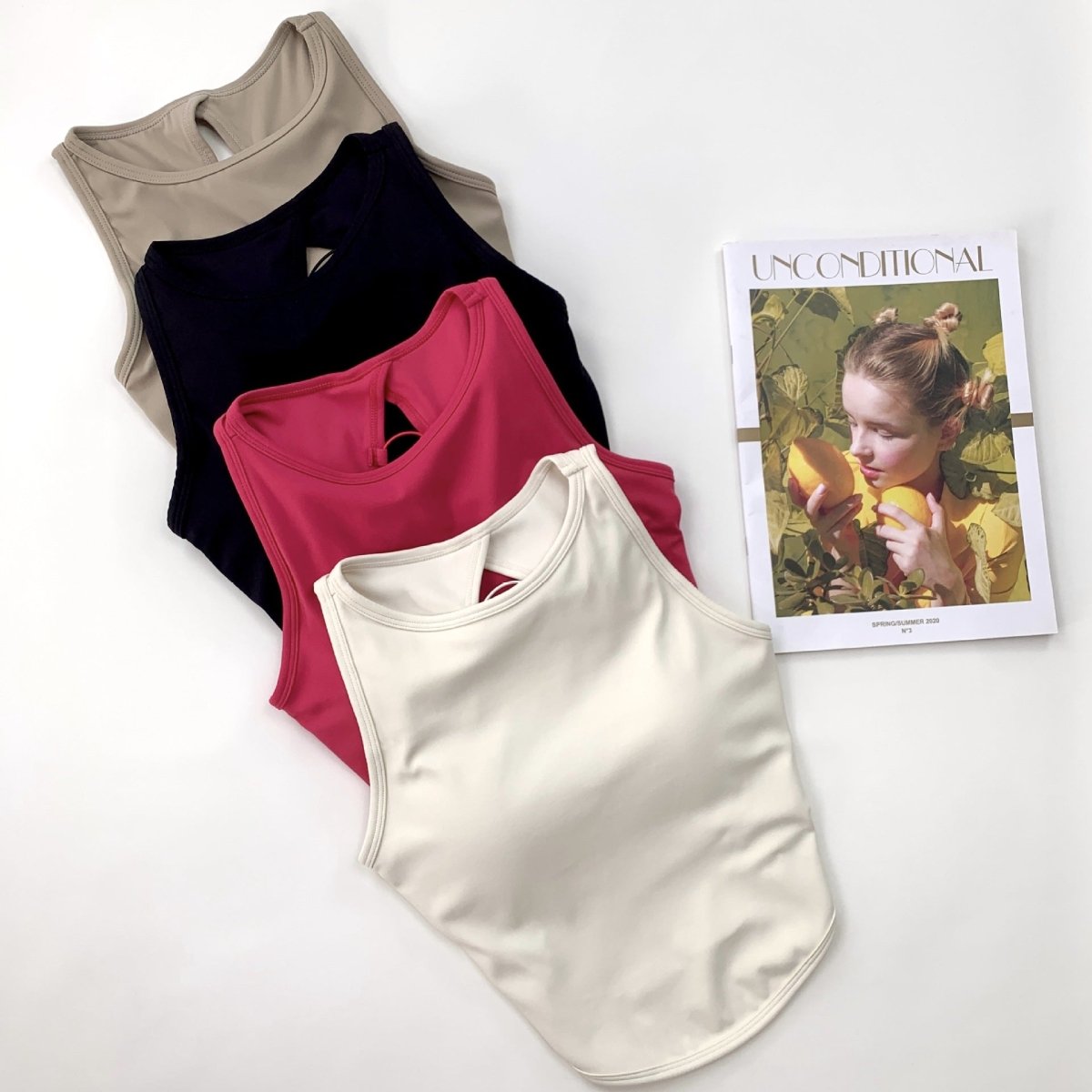 PowerFit High - Neck Bra Top – Sleek & Supportive - Zero Bra