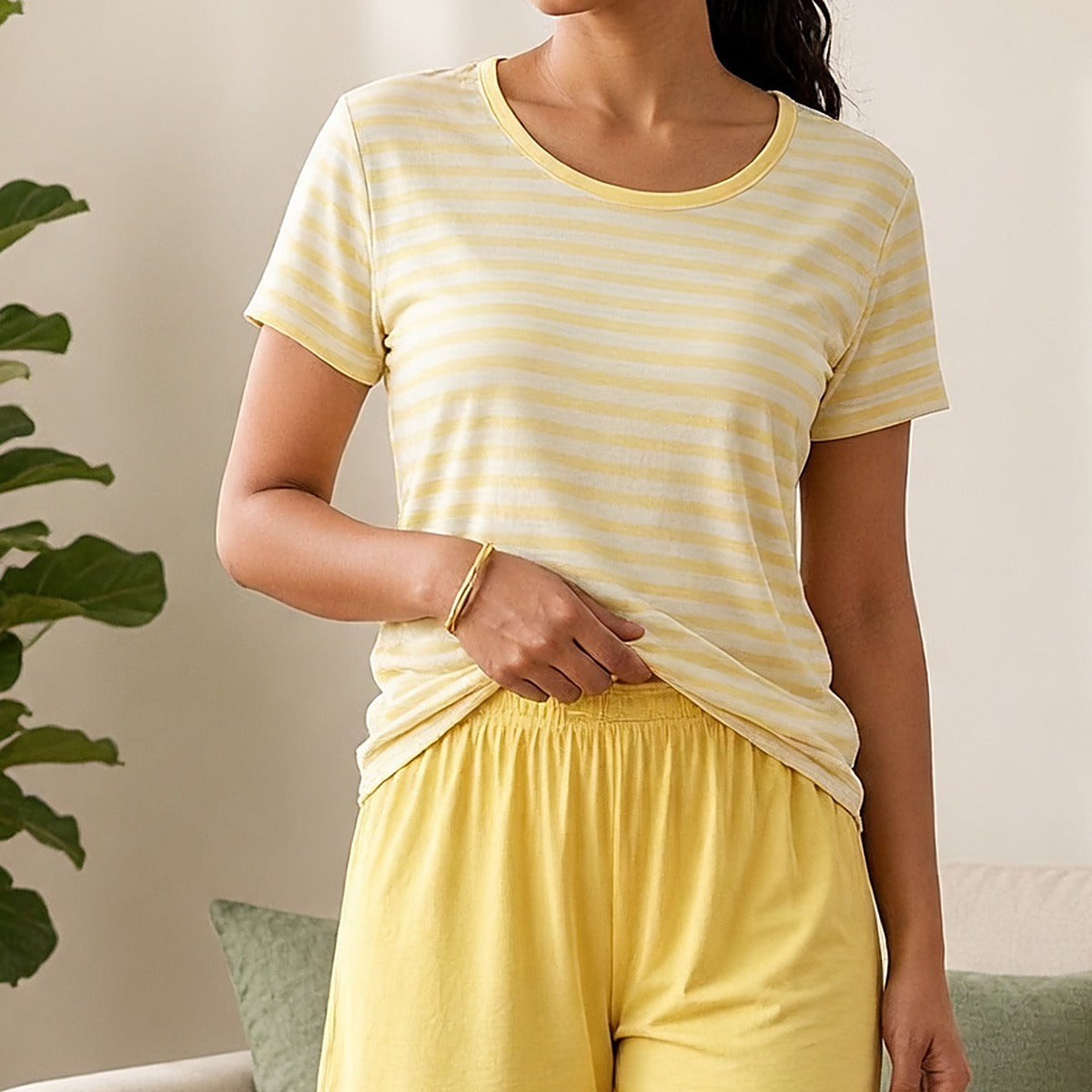 Premium Modal Sorbet Padded Night Suit