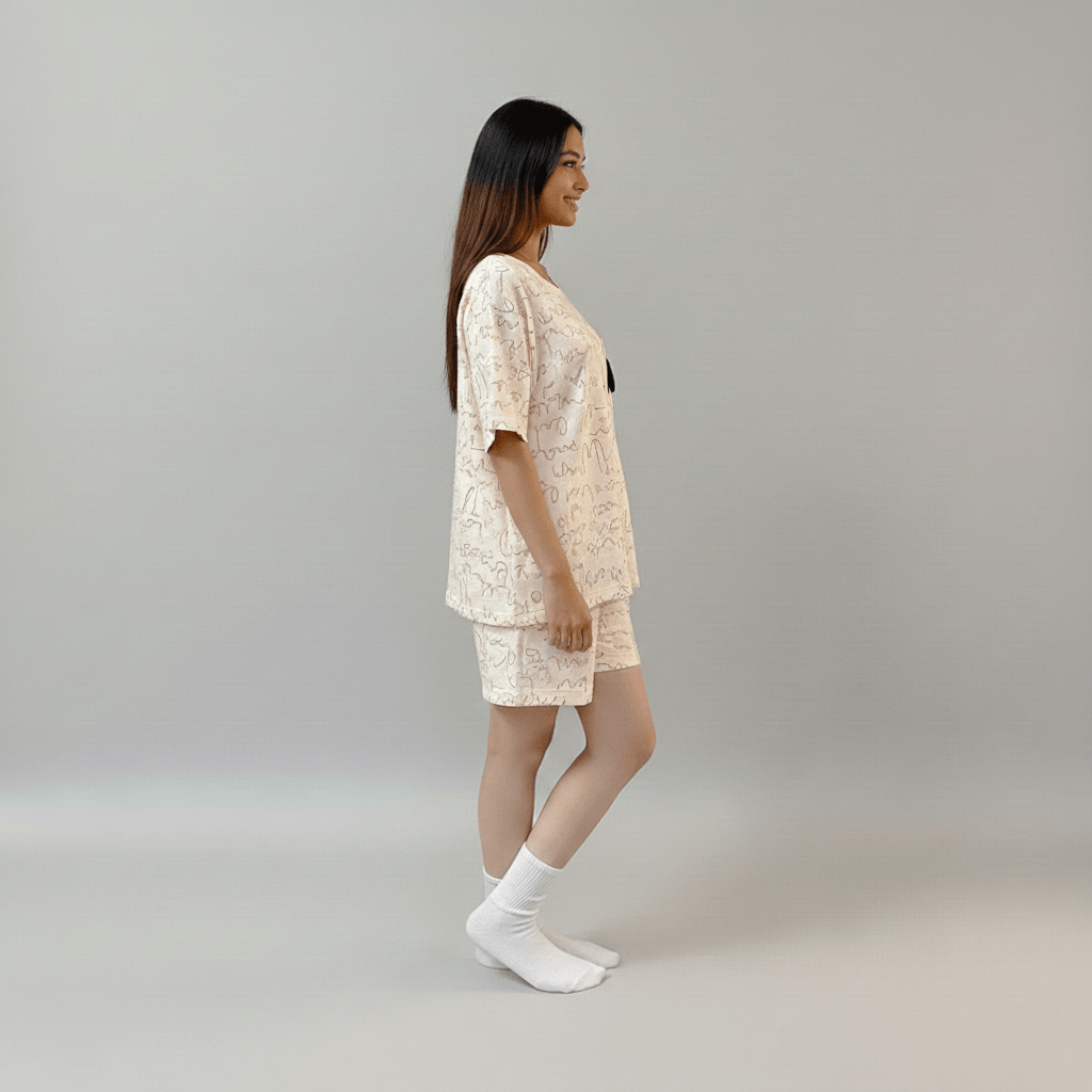 Puppy Love PJ Set – With Padded Sweet Ease - Zero Bra