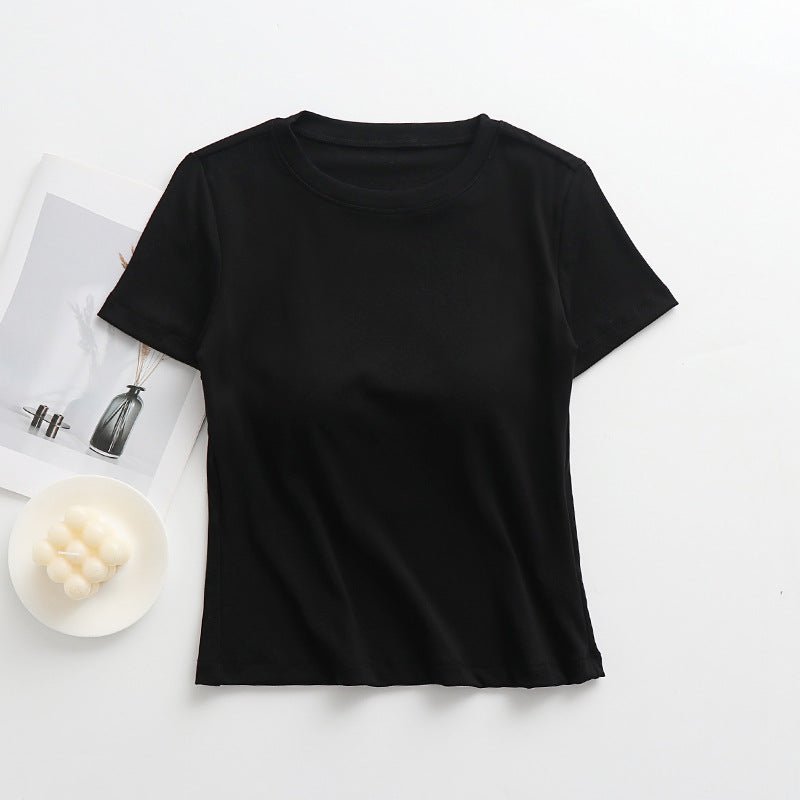 Pure Comfort Built - In Bra Tee – Simplicity That Supports! - Zero Bra