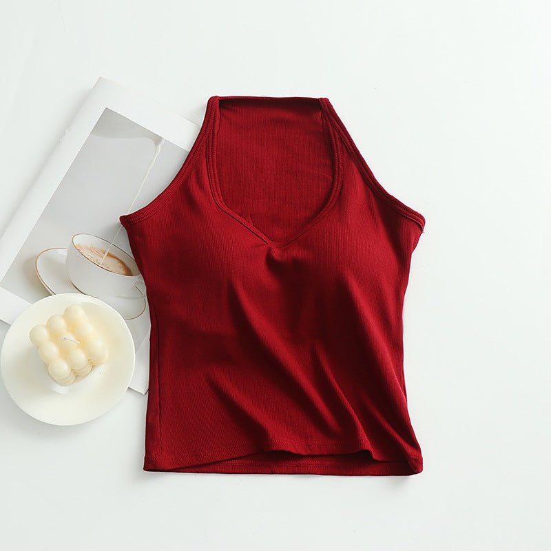 Ribbed Built - In Bra Tank Tops – Everyday Essential - Zero Bra