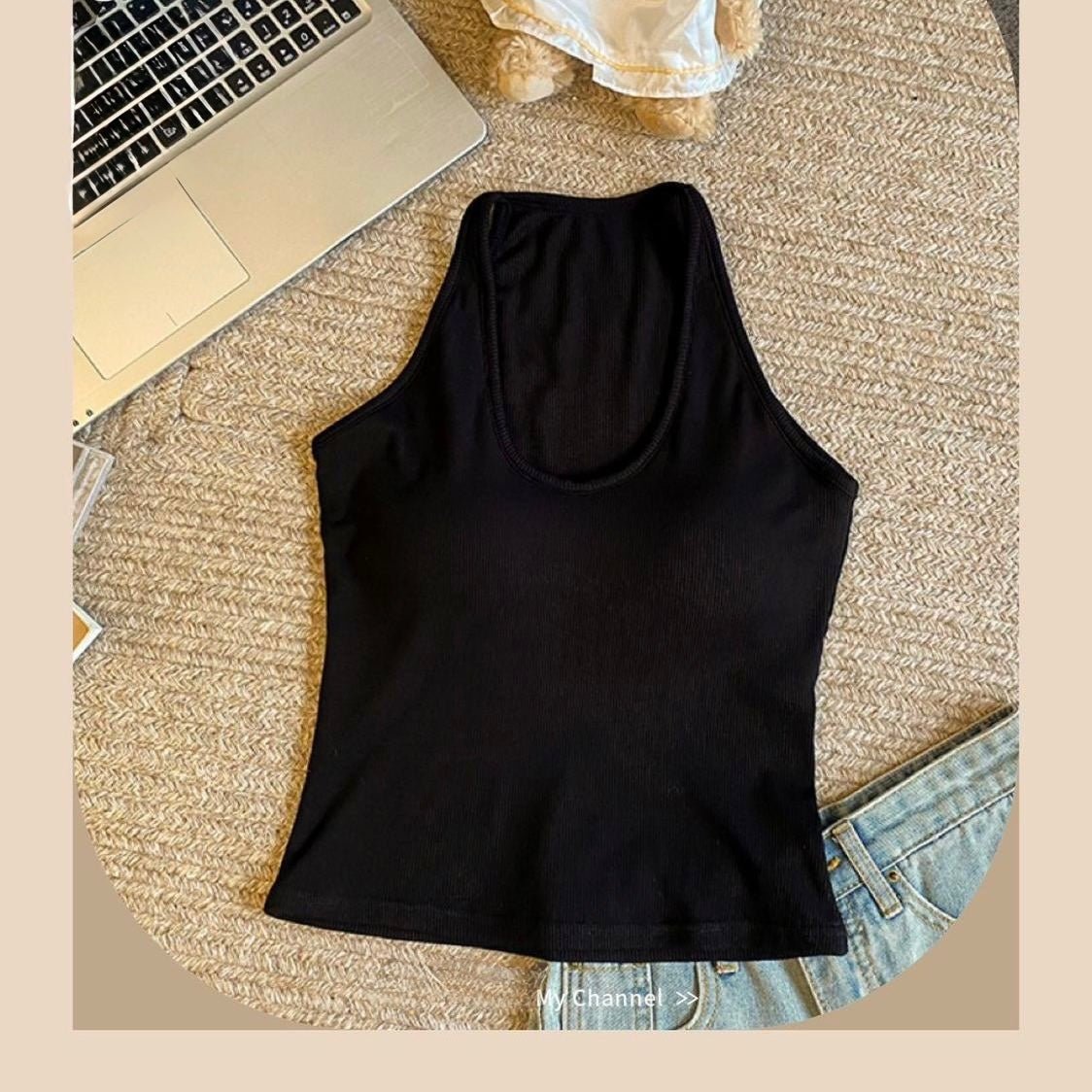 Ribbed Built - In Bra Tank Tops – Everyday Essential - Zero Bra