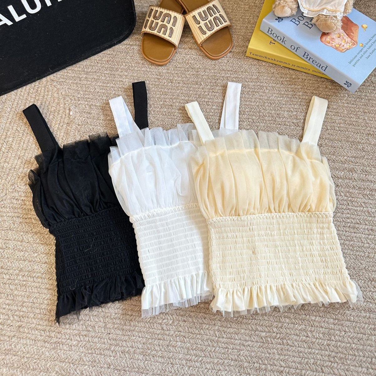 Romantic Ruffle Bustier β Elegance Meets Playfulness - Zero Bra