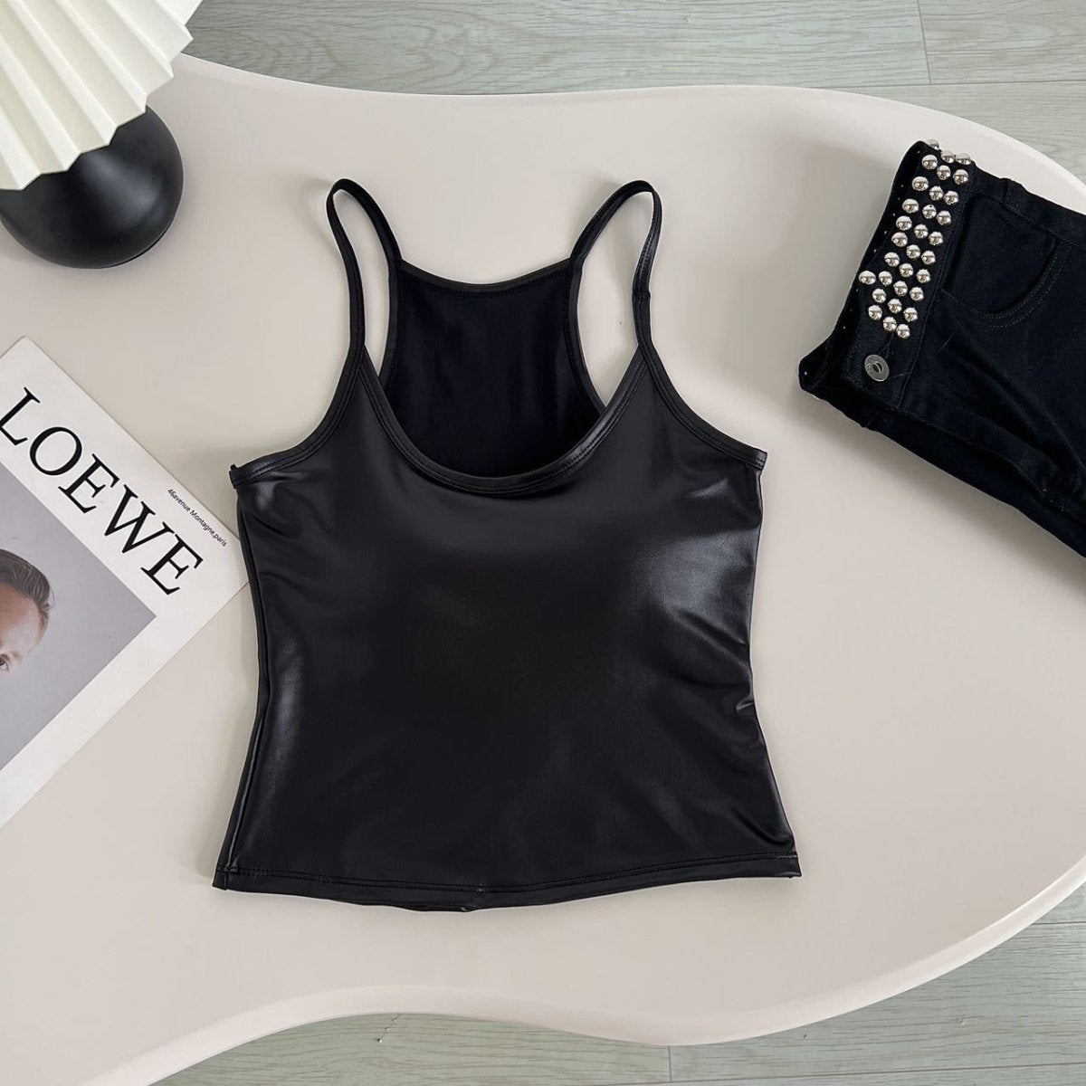 Satin Luxe Camisole - Sleek & Sultry - Zero Bra