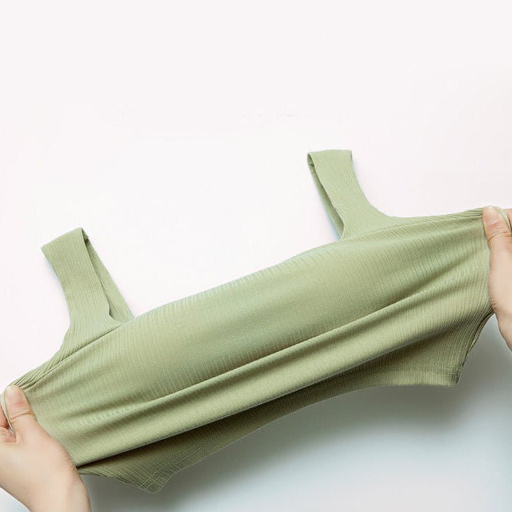 Sculpt & Sleek Built - In Bra Cami – Clean Lines, Confident Fit! - Zero Bra