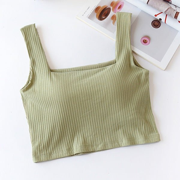 Sculpt & Sleek Built - In Bra Cami – Clean Lines, Confident Fit! - Zero Bra