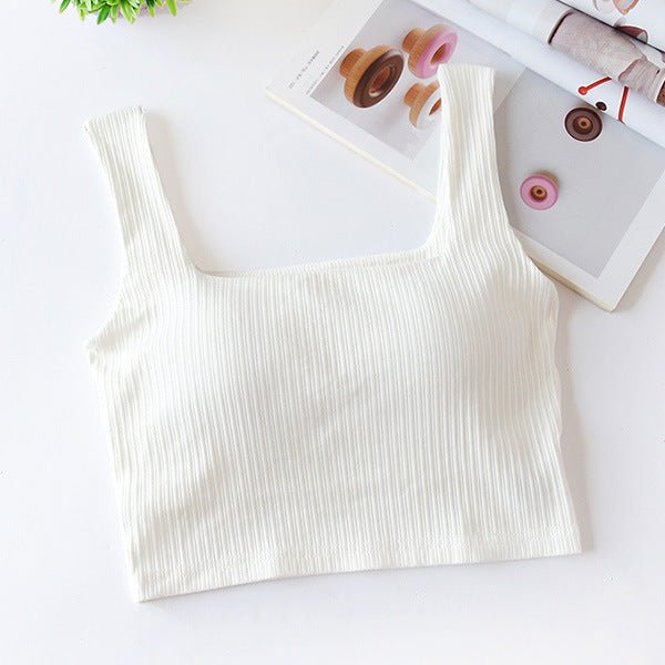 Sculpt & Sleek Built - In Bra Cami – Clean Lines, Confident Fit! - Zero Bra
