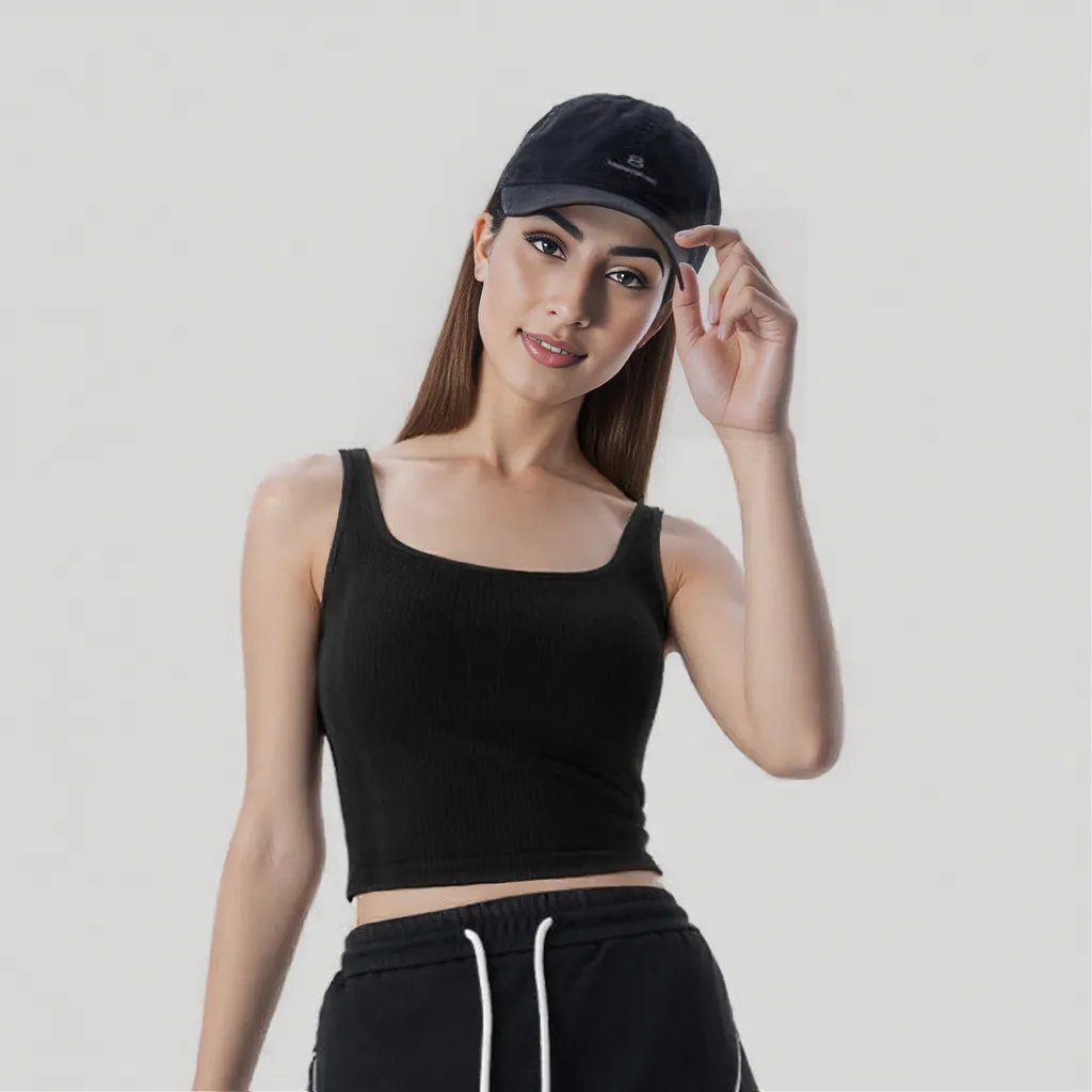 Sculpt & Sleek Built - In Bra Cami – Clean Lines, Confident Fit! - Zero Bra