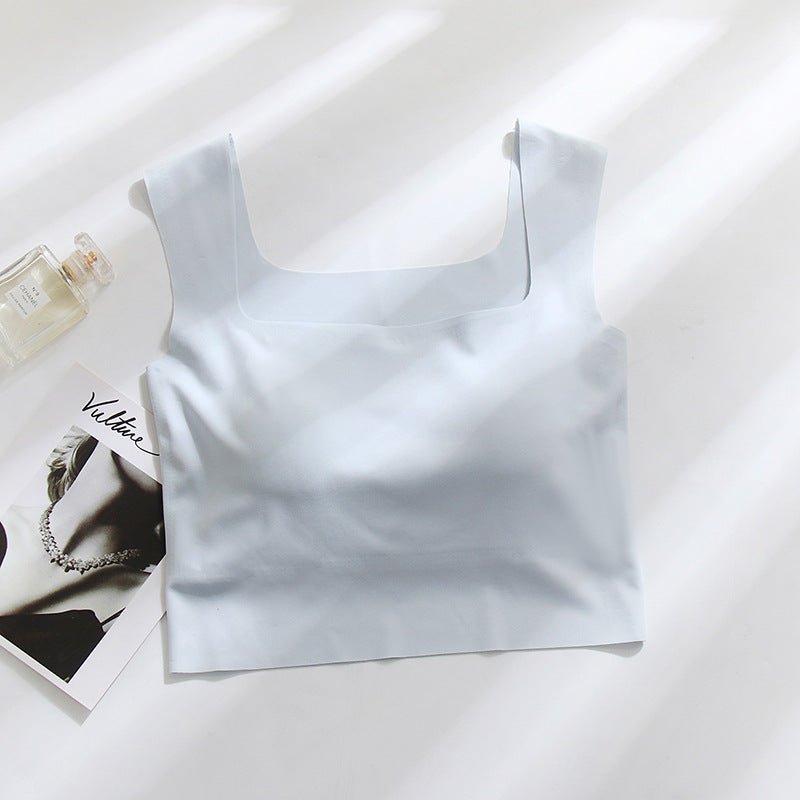SculptEase Square Neck Tank Top With Built - In Bra - Zero Bra