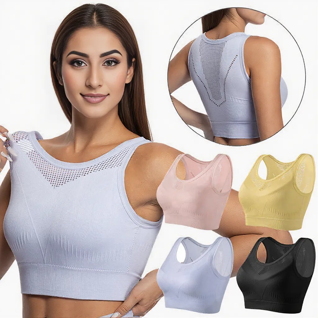 Seamless Built - In Bra Active Tank – Your Ultimate Workout BFF - Zero Bra