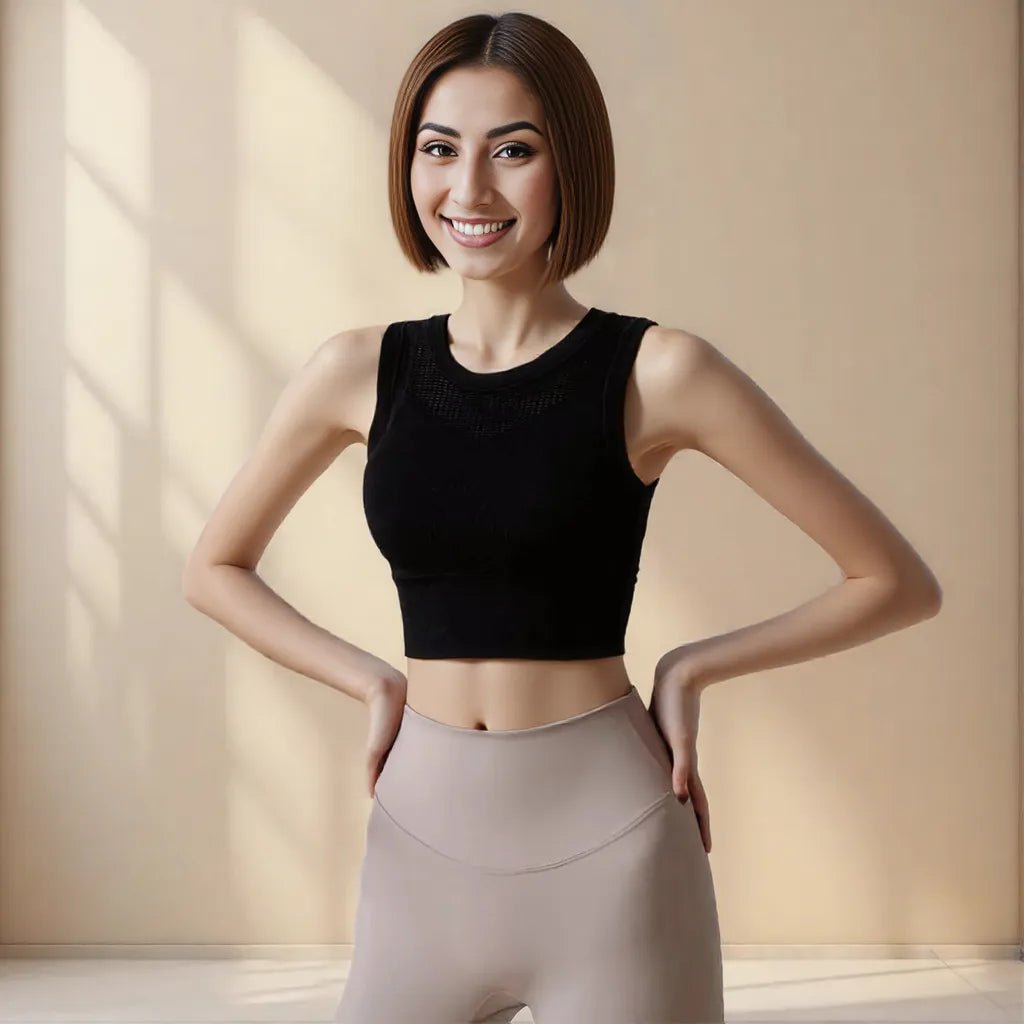 Seamless Built - In Bra Active Tank – Your Ultimate Workout BFF - Zero Bra