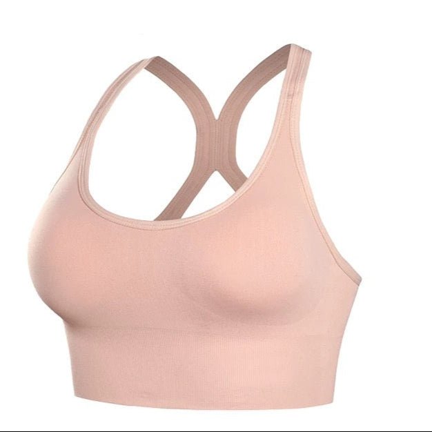 Seamless Racerback Built - In Bra Tank - Zero Bra