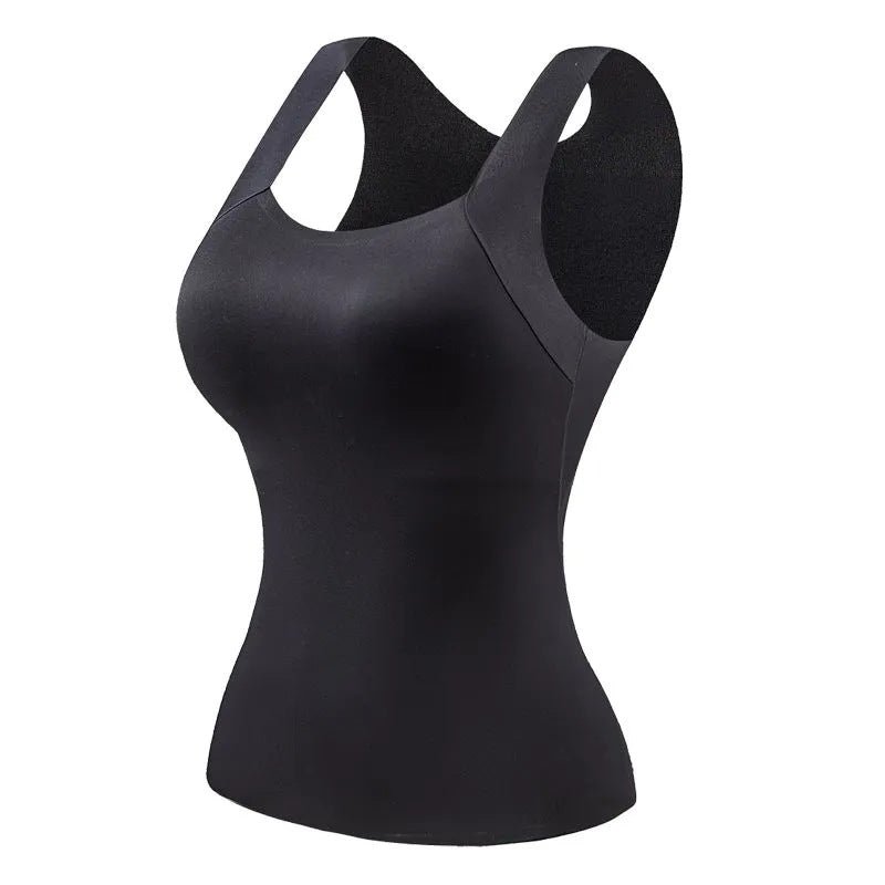 Seamless Sculpt Built - In Bra Tank β Effortless Chic & Comfort - Zero Bra
