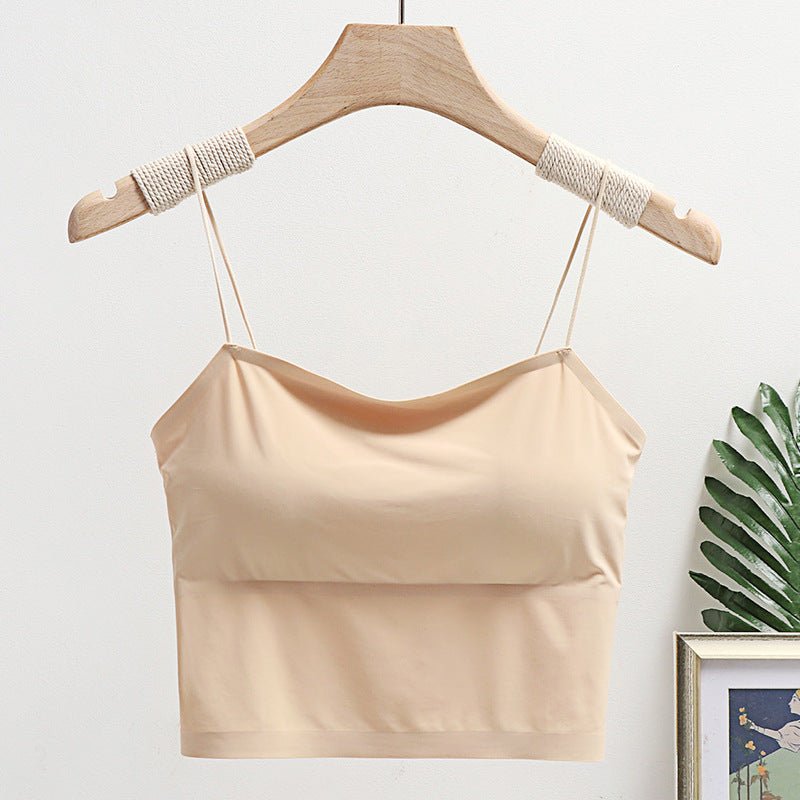 Sleek Essential Built - In Bra Cami – Your Layering Lifesaver! - Zero Bra