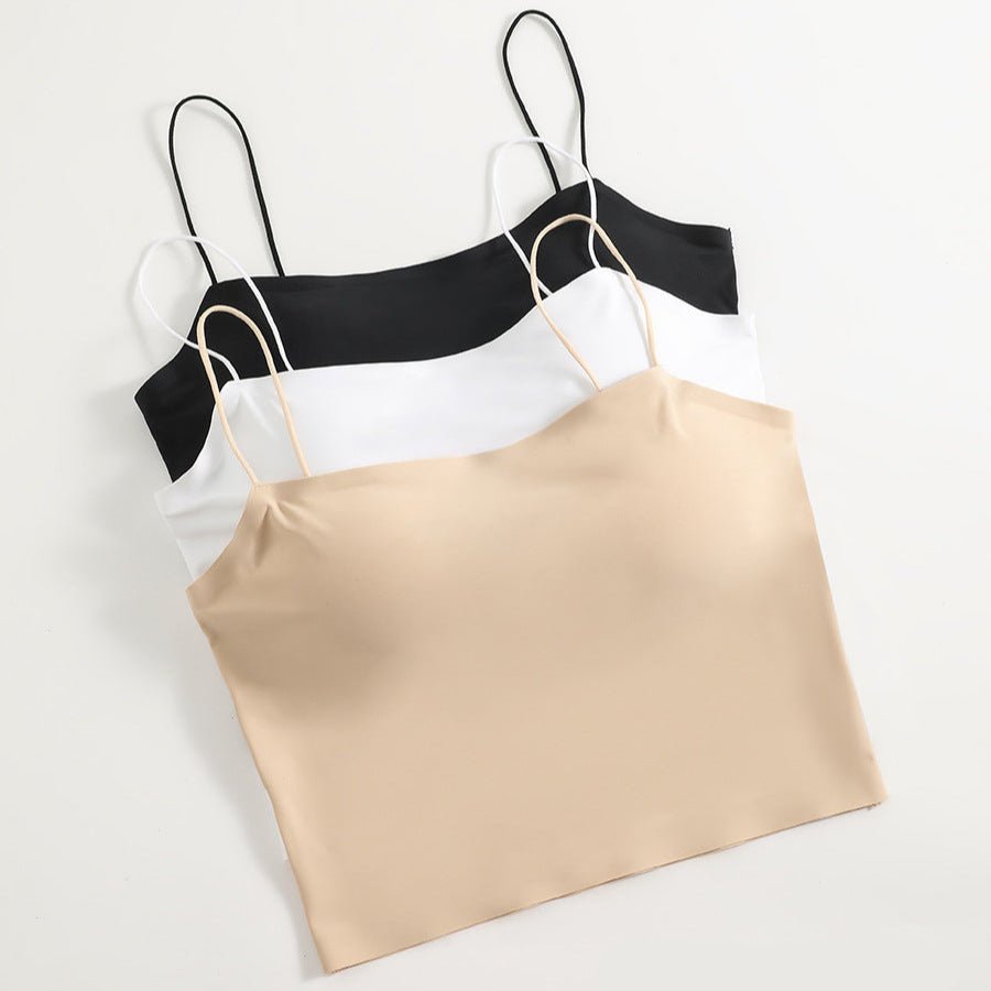 Sleek Essential Built - In Bra Cami – Your Layering Lifesaver! - Zero Bra