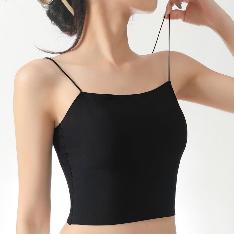 Sleek Essential Built - In Bra Cami – Your Layering Lifesaver! - Zero Bra