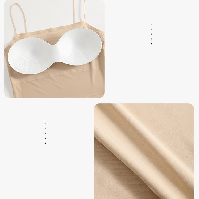 Sleek Essential Built - In Bra Cami – Your Layering Lifesaver! - Zero Bra