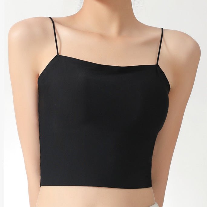 Sleek Essential Built - In Bra Cami – Your Layering Lifesaver! - Zero Bra