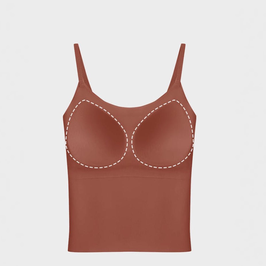 Sleek Minimal Built - In Bra Cami – Your Everyday Essential! - Zero Bra