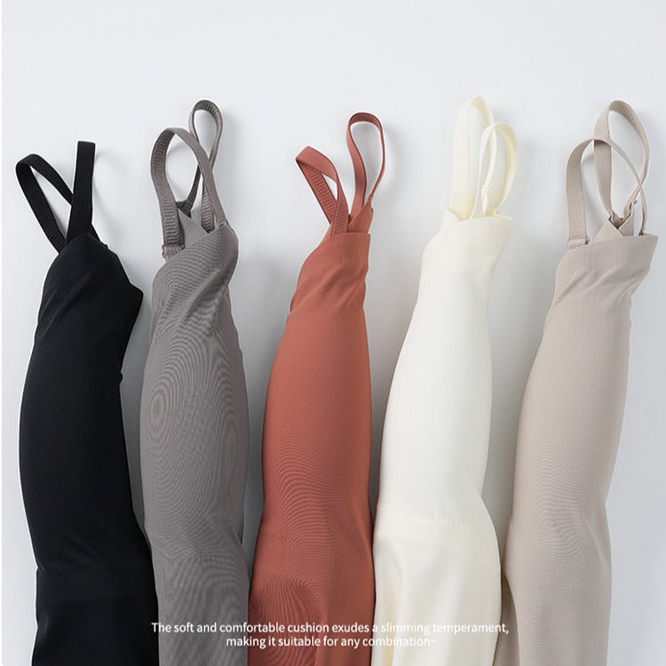 Sleek Minimal Built - In Bra Cami – Your Everyday Essential! - Zero Bra