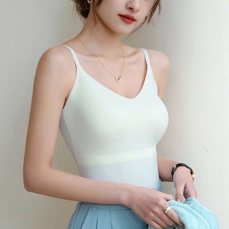 Sleek Minimal Built - In Bra Cami – Your Everyday Essential! - Zero Bra