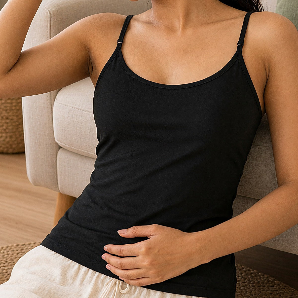 SoftLayer Built-in Bra Camisole