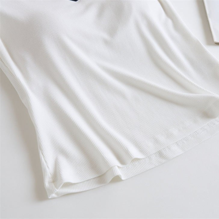 Sporty Vibe Built - In Bra Tee – Confidence with Every Move! - Zero Bra