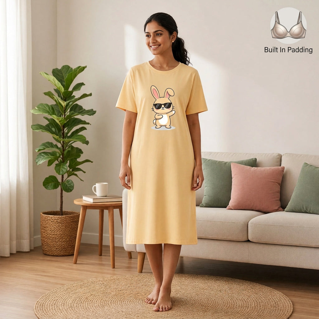 Sunny Bunny Padded Nighty