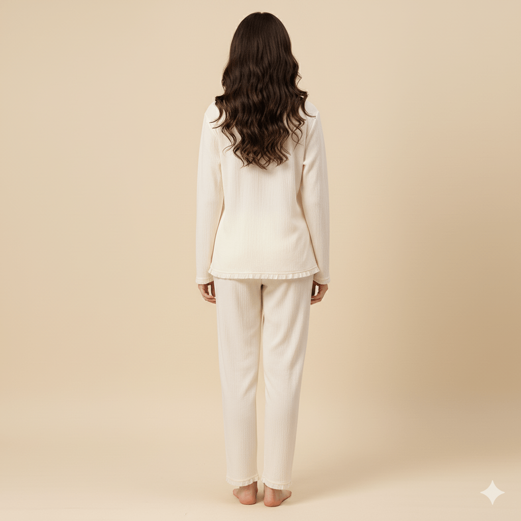 Sweetheart Padded PJ Set – Love Note Edition - Zero Bra