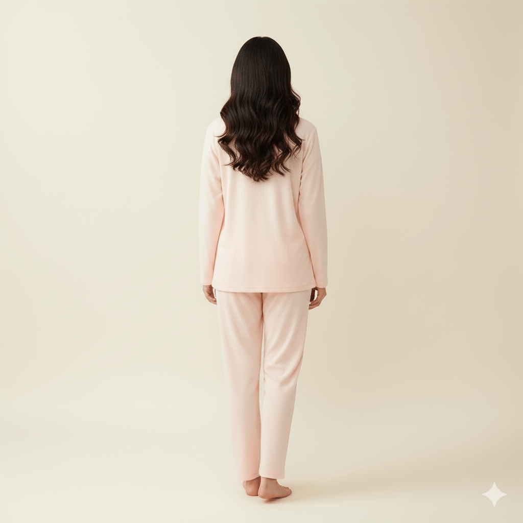 Sweetheart Padded PJ Set – Love Note Edition - Zero Bra