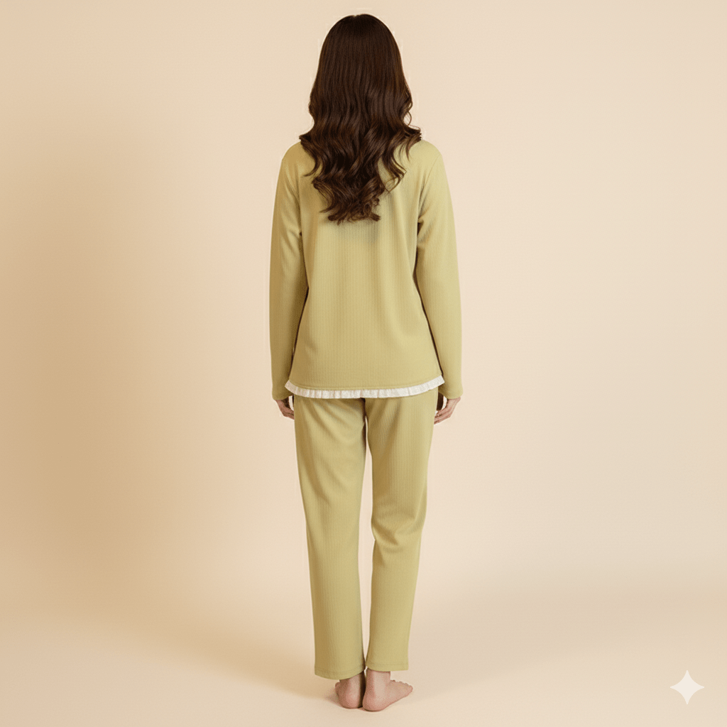 Sweetheart Padded PJ Set – Love Note Edition - Zero Bra