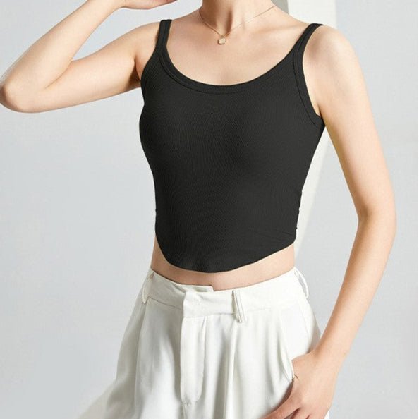 Top Breezy Flex Built - In Bra Cami – Easygoing Vibes with Built - In Confidence - Zero Bra