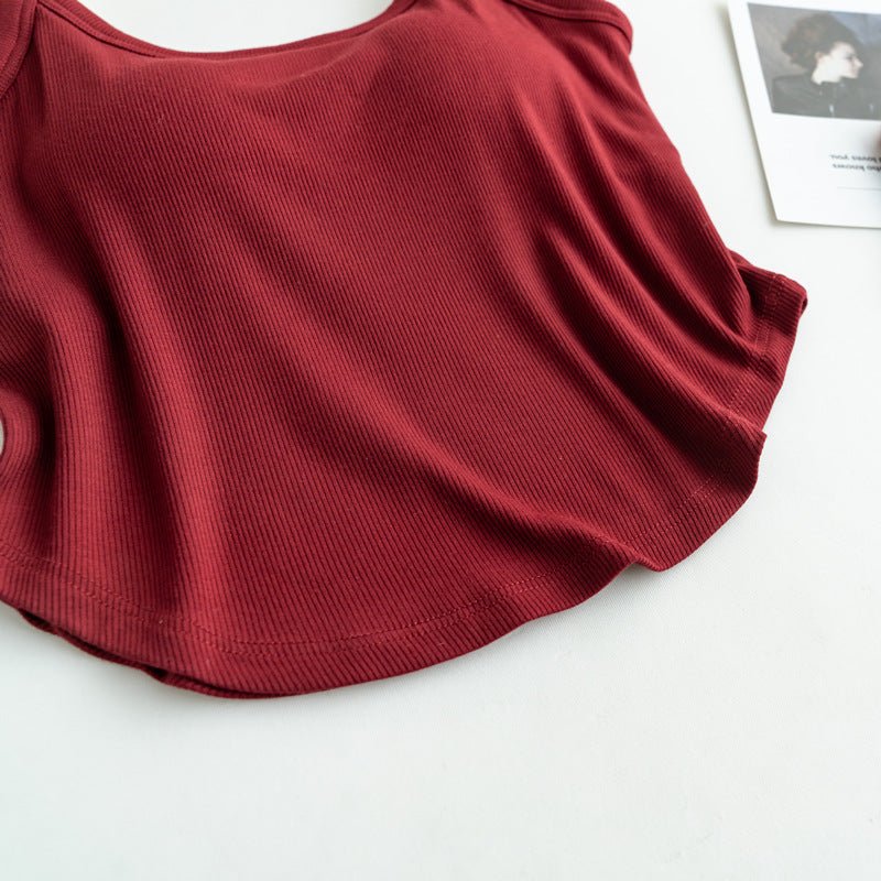 Top Breezy Flex Built - In Bra Cami – Easygoing Vibes with Built - In Confidence - Zero Bra