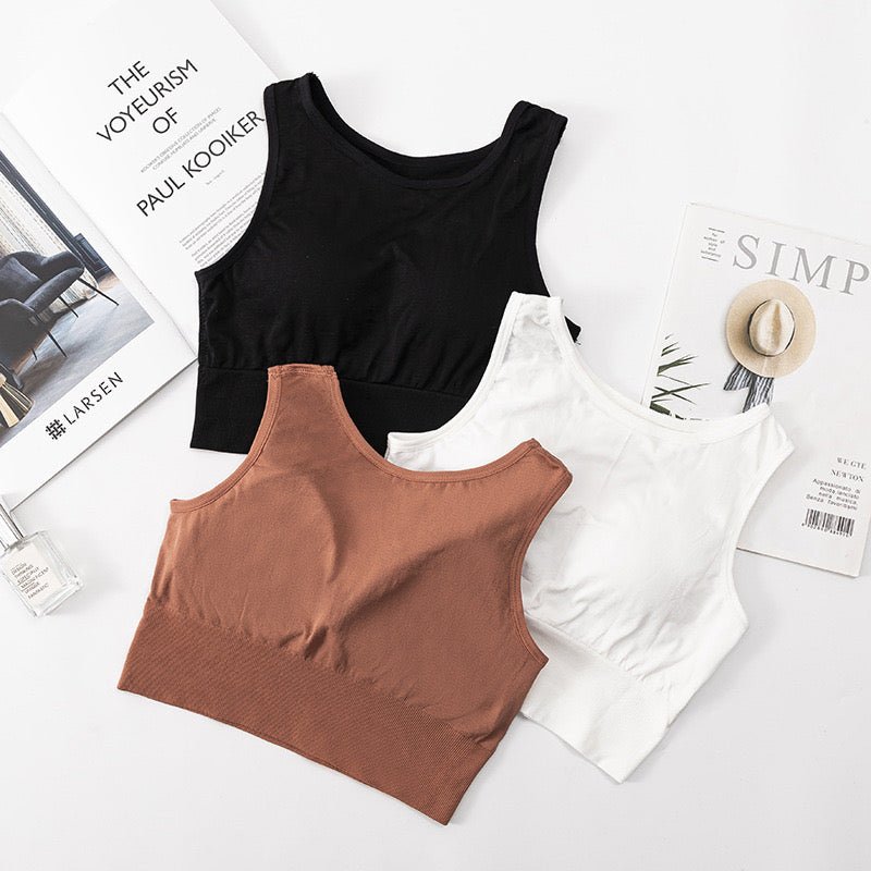 Ultra - Soft Built - In Bra Tank – Everyday Essential - Zero Bra