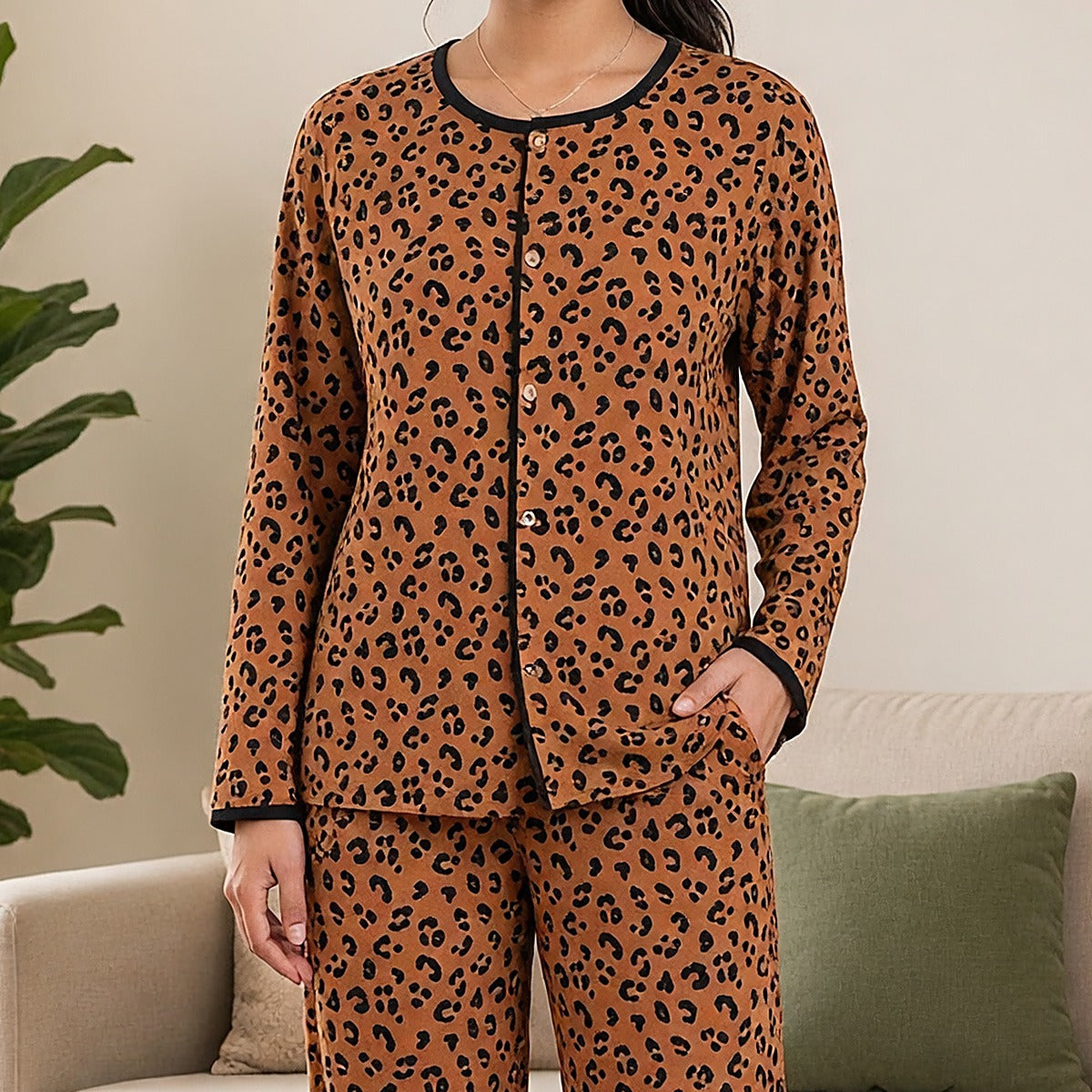 Wild Chic Padded Night Suit