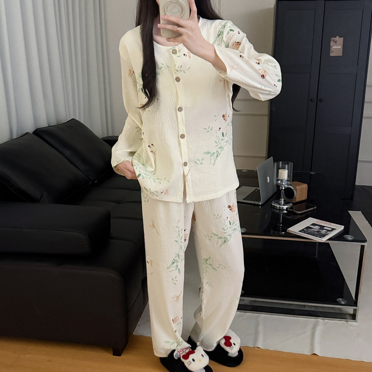 Botanical Breeze Padded Night Suit