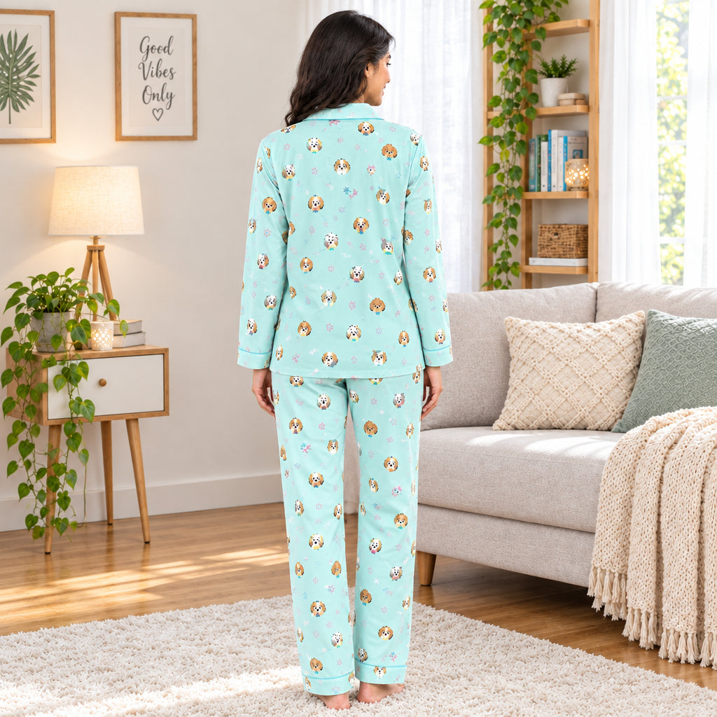 ZeroBra soft cotton pajamas in a relaxed comfortable fit, perfect for Indian women seeking cozy nightwear
