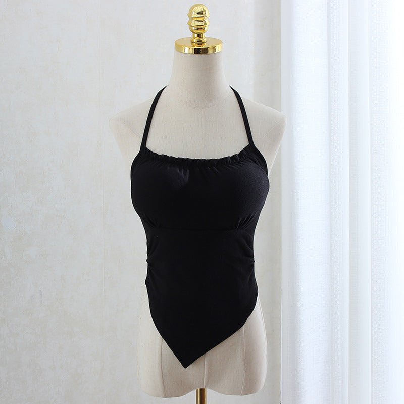 Adjustable Tie Built - In Bra Top – Flattering & Stylish - Zero Bra