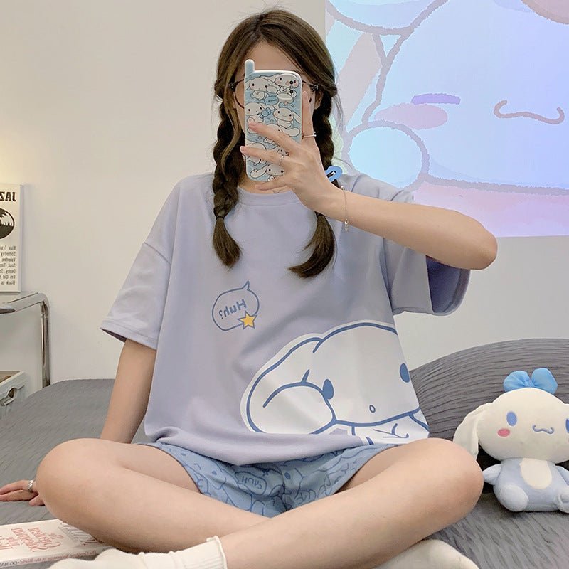 Blue Bunny Built - In Bra PJ Set – Cloudy Cinnamoroll Edition - Zero Bra