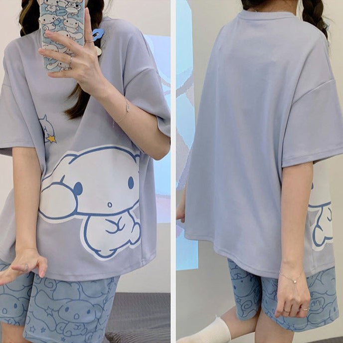 Blue Bunny Built - In Bra PJ Set – Cloudy Cinnamoroll Edition - Zero Bra