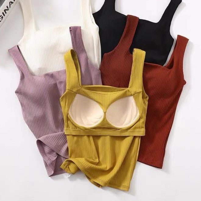Bold Structure Built - In Bra Cami – Lift, Shape & Style in One! - Zero Bra