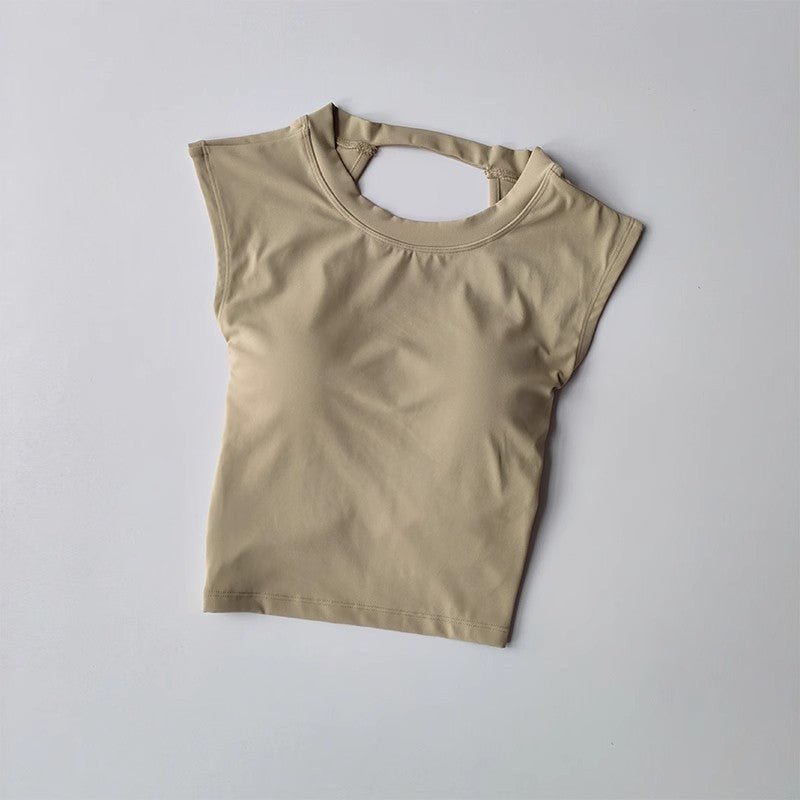 BoldCut Built - In Bra Top – Sleek Edge, Effortless Fit - Zero Bra
