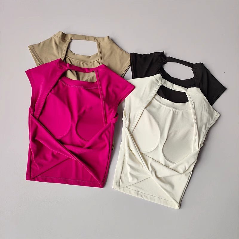 BoldCut Built - In Bra Top – Sleek Edge, Effortless Fit - Zero Bra