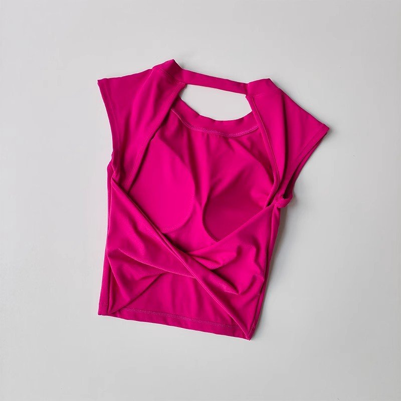 BoldCut Built - In Bra Top – Sleek Edge, Effortless Fit - Zero Bra
