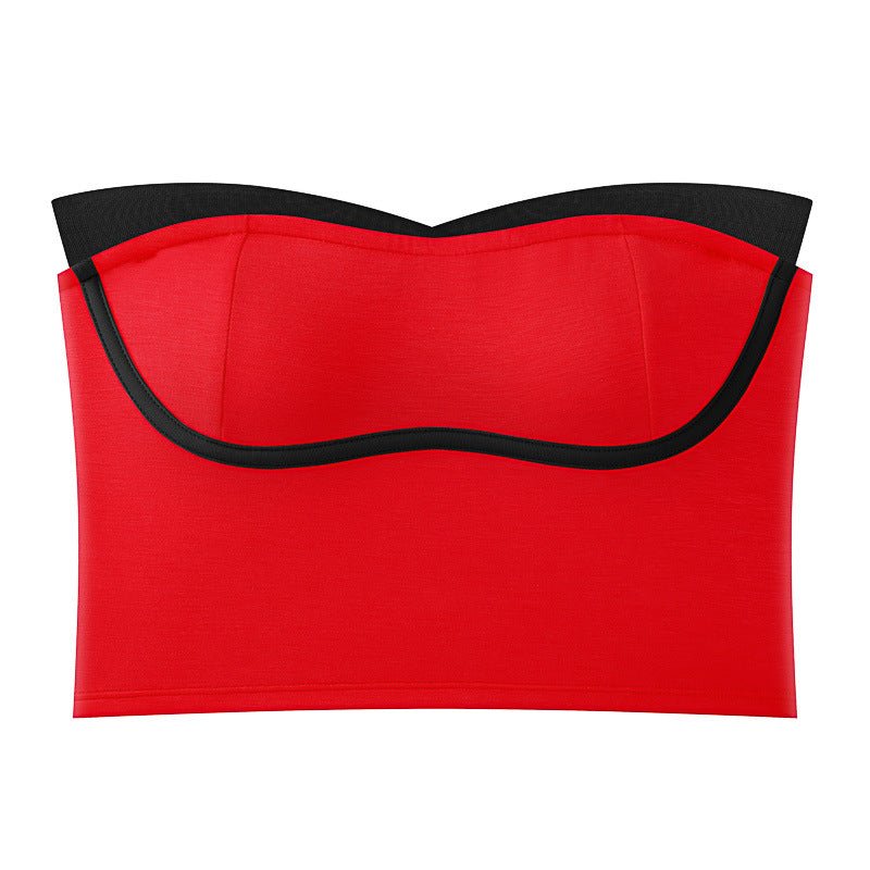 Chic Bandeau Built - In Bra Top – Effortless Style & Comfort - Zero Bra