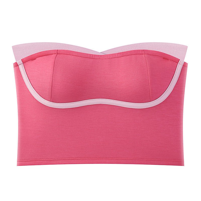 Chic Bandeau Built - In Bra Top – Effortless Style & Comfort - Zero Bra